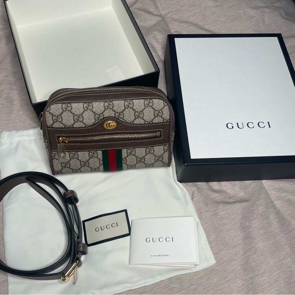 NWT GUCCI OPHIDIA WAIST BAG (AUTHENTIC)